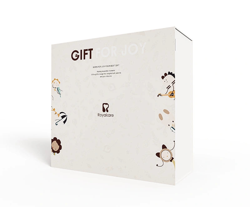 Coffret cadeau haut de gamme de hochets et d’anneaux de dentition pour bébé