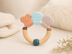 Anneau de dentition bouquet